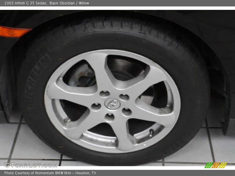 Black Obsidian / Willow 2003 Infiniti G 35 Sedan