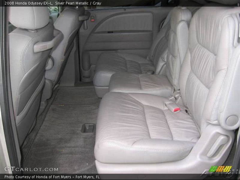 Silver Pearl Metallic / Gray 2008 Honda Odyssey EX-L