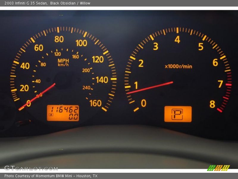 Black Obsidian / Willow 2003 Infiniti G 35 Sedan