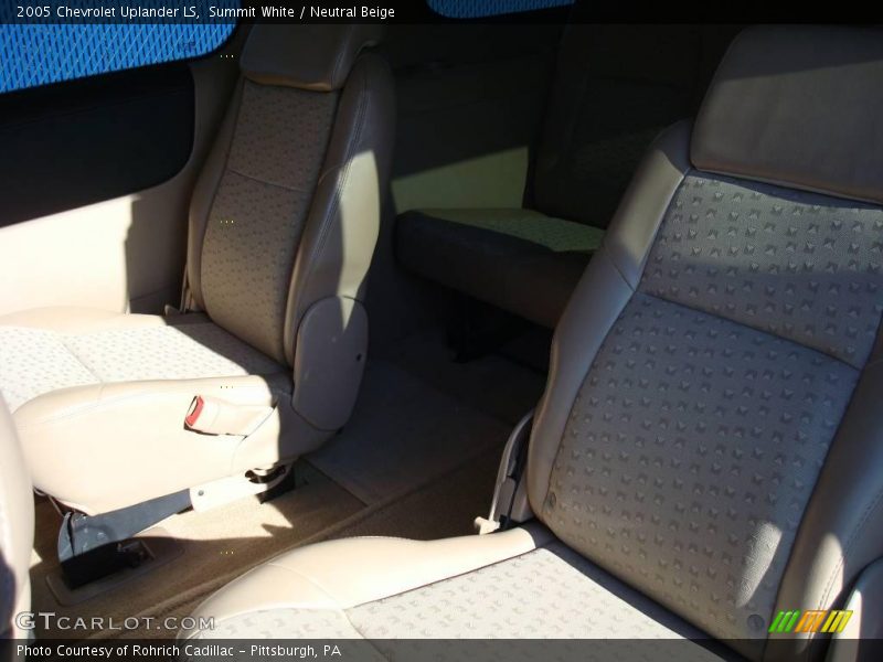 Summit White / Neutral Beige 2005 Chevrolet Uplander LS