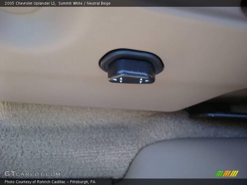 Summit White / Neutral Beige 2005 Chevrolet Uplander LS