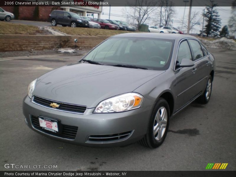 Dark Silver Metallic / Ebony Black 2006 Chevrolet Impala LS