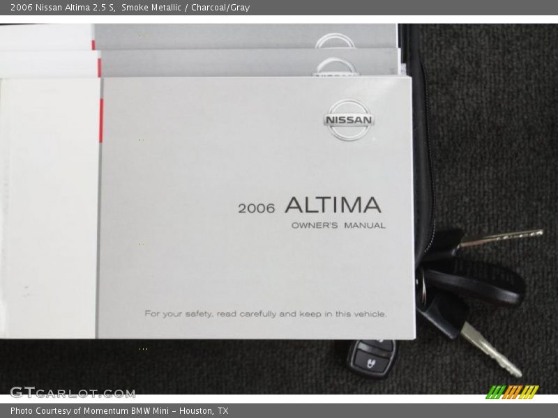 Smoke Metallic / Charcoal/Gray 2006 Nissan Altima 2.5 S