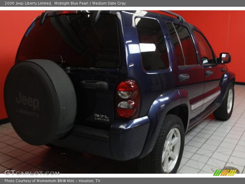 Midnight Blue Pearl / Medium Slate Gray 2006 Jeep Liberty Limited