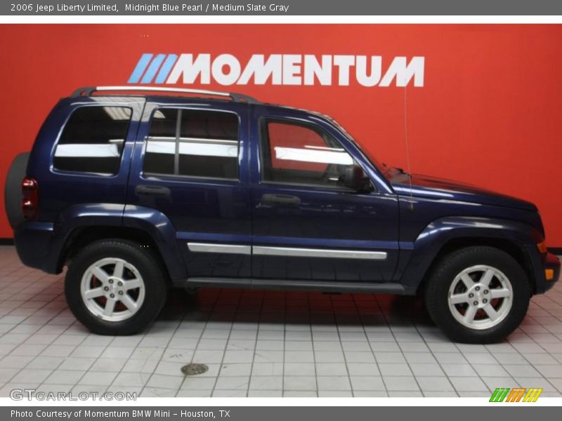 Midnight Blue Pearl / Medium Slate Gray 2006 Jeep Liberty Limited