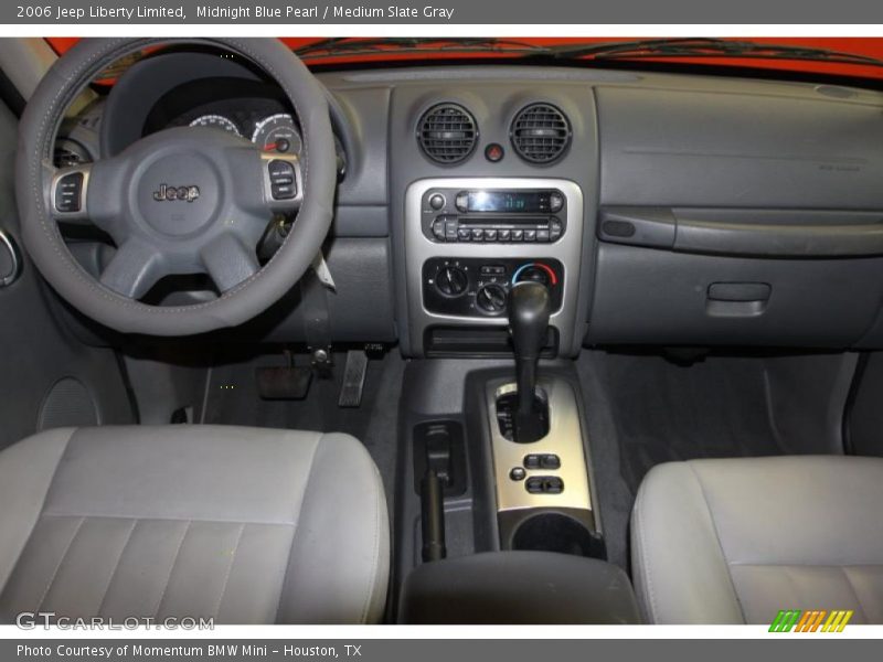 Midnight Blue Pearl / Medium Slate Gray 2006 Jeep Liberty Limited