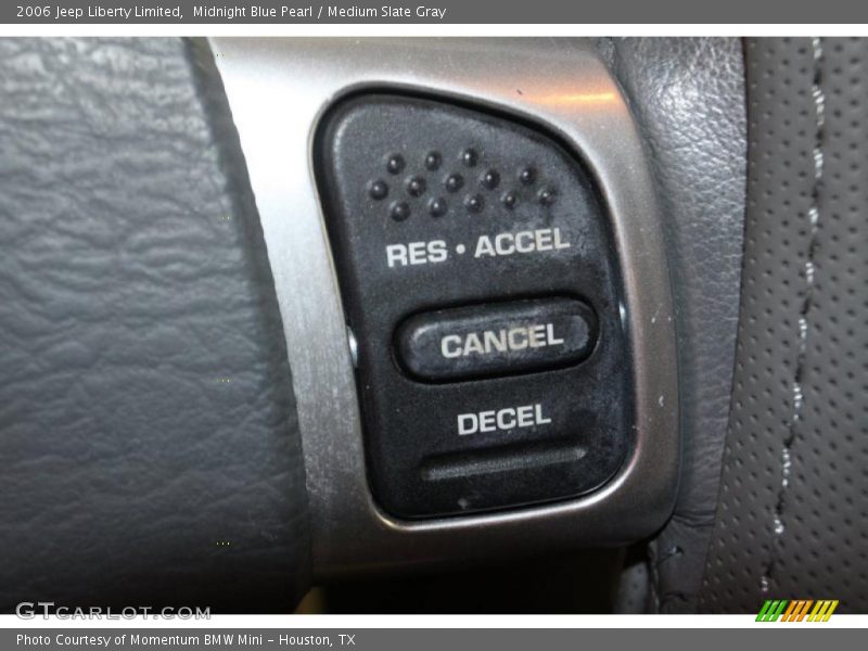 Midnight Blue Pearl / Medium Slate Gray 2006 Jeep Liberty Limited