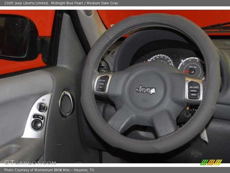Midnight Blue Pearl / Medium Slate Gray 2006 Jeep Liberty Limited