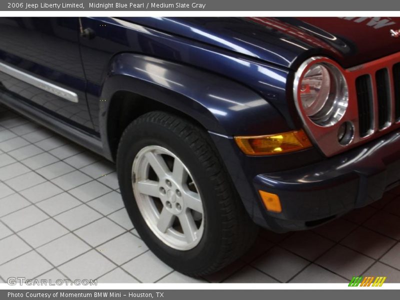 Midnight Blue Pearl / Medium Slate Gray 2006 Jeep Liberty Limited