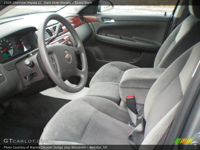 Dark Silver Metallic / Ebony Black 2006 Chevrolet Impala LS