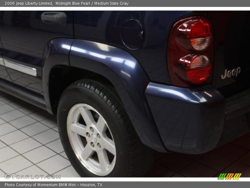 Midnight Blue Pearl / Medium Slate Gray 2006 Jeep Liberty Limited