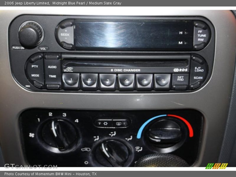 Midnight Blue Pearl / Medium Slate Gray 2006 Jeep Liberty Limited