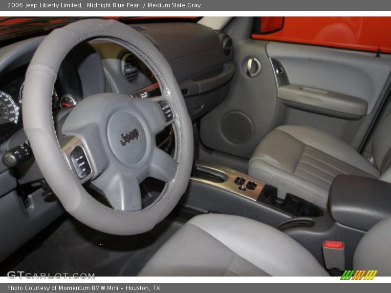 Midnight Blue Pearl / Medium Slate Gray 2006 Jeep Liberty Limited