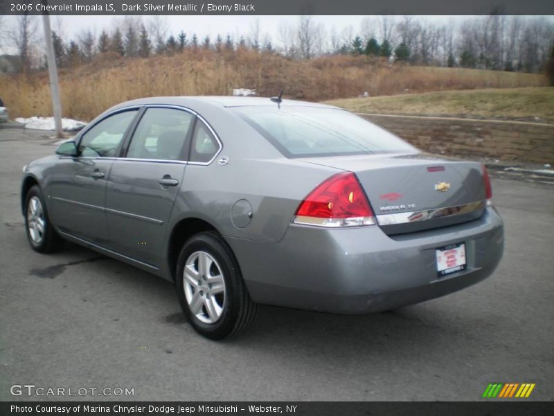 Dark Silver Metallic / Ebony Black 2006 Chevrolet Impala LS