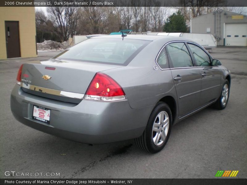 Dark Silver Metallic / Ebony Black 2006 Chevrolet Impala LS