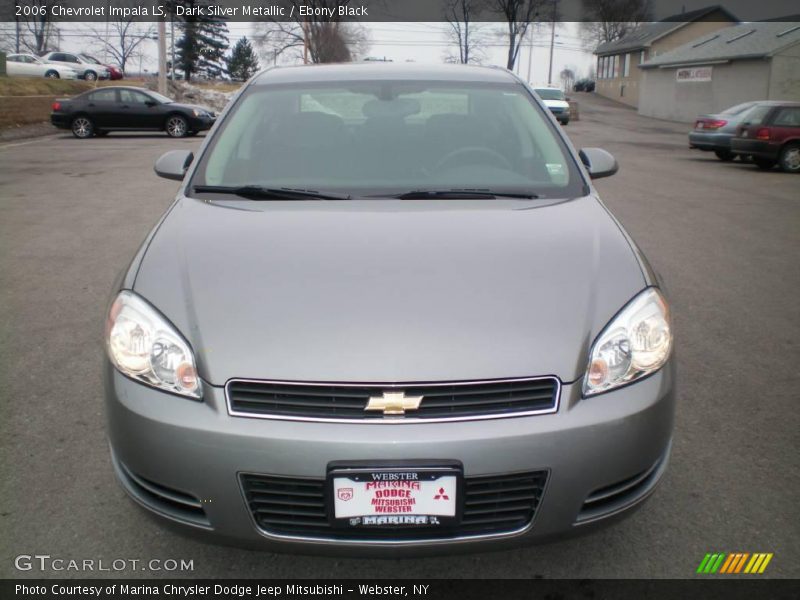 Dark Silver Metallic / Ebony Black 2006 Chevrolet Impala LS