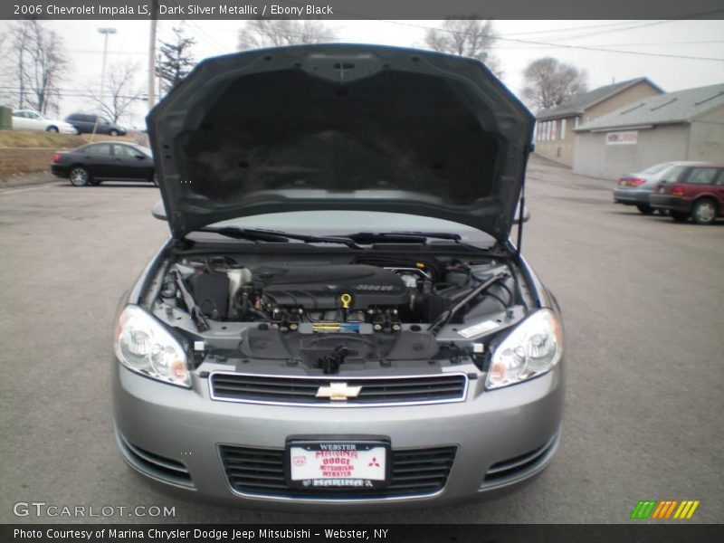 Dark Silver Metallic / Ebony Black 2006 Chevrolet Impala LS