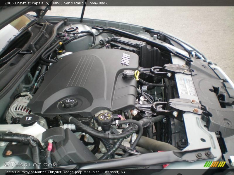 Dark Silver Metallic / Ebony Black 2006 Chevrolet Impala LS