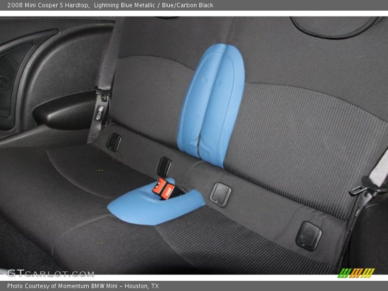 Lightning Blue Metallic / Blue/Carbon Black 2008 Mini Cooper S Hardtop
