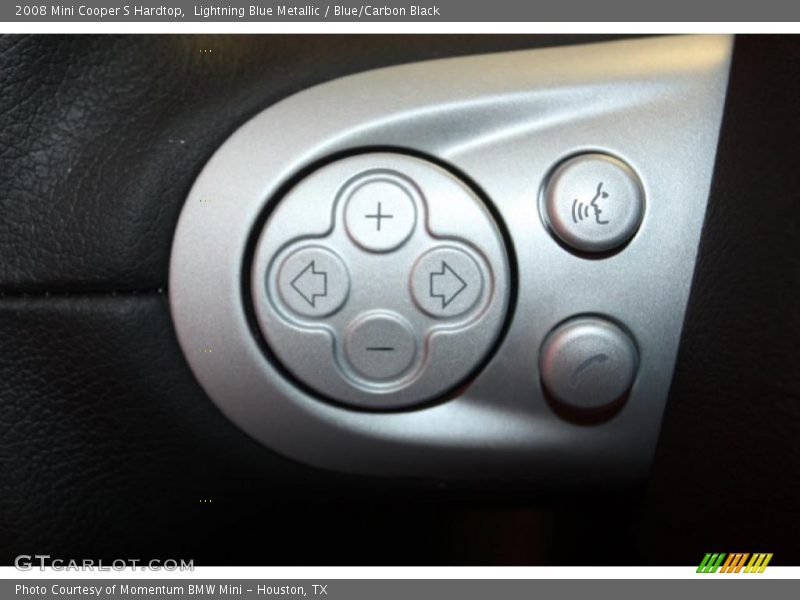 Lightning Blue Metallic / Blue/Carbon Black 2008 Mini Cooper S Hardtop