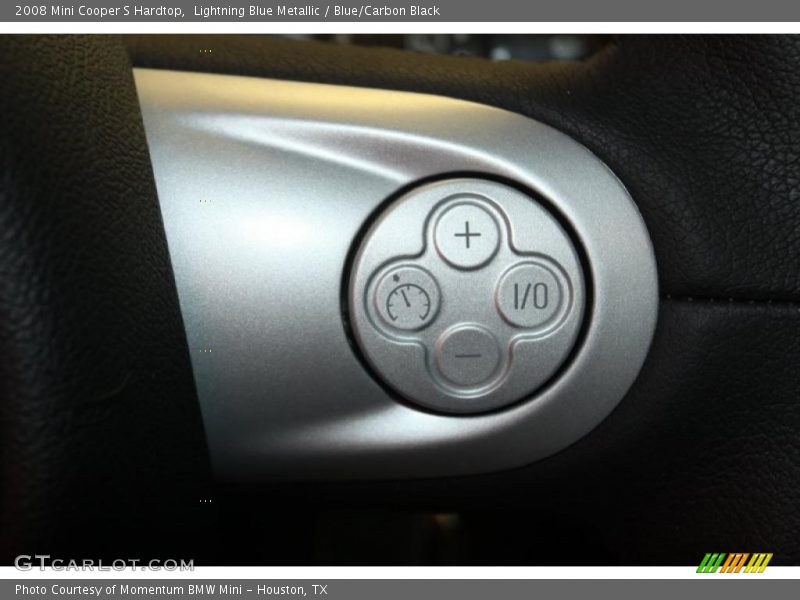 Lightning Blue Metallic / Blue/Carbon Black 2008 Mini Cooper S Hardtop