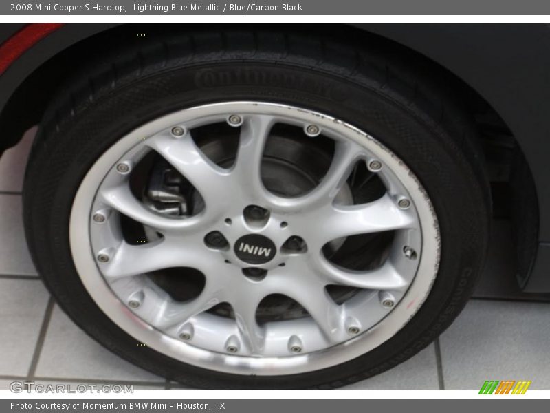 Lightning Blue Metallic / Blue/Carbon Black 2008 Mini Cooper S Hardtop