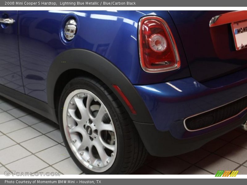Lightning Blue Metallic / Blue/Carbon Black 2008 Mini Cooper S Hardtop