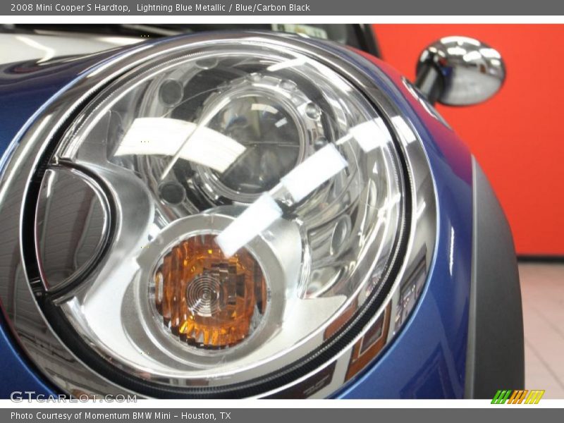 Lightning Blue Metallic / Blue/Carbon Black 2008 Mini Cooper S Hardtop