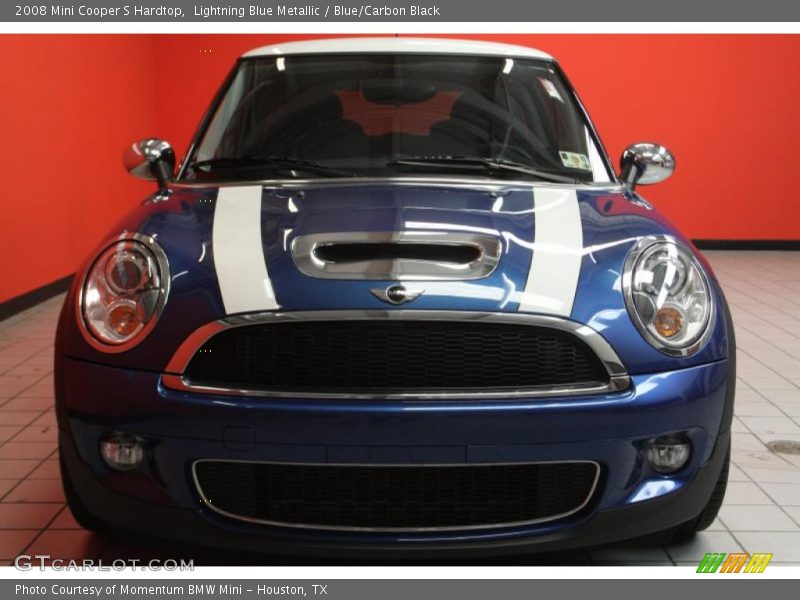 Lightning Blue Metallic / Blue/Carbon Black 2008 Mini Cooper S Hardtop