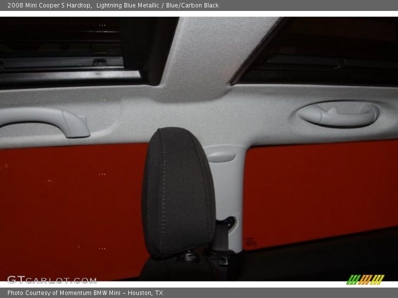 Lightning Blue Metallic / Blue/Carbon Black 2008 Mini Cooper S Hardtop