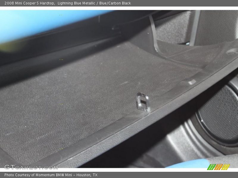 Lightning Blue Metallic / Blue/Carbon Black 2008 Mini Cooper S Hardtop