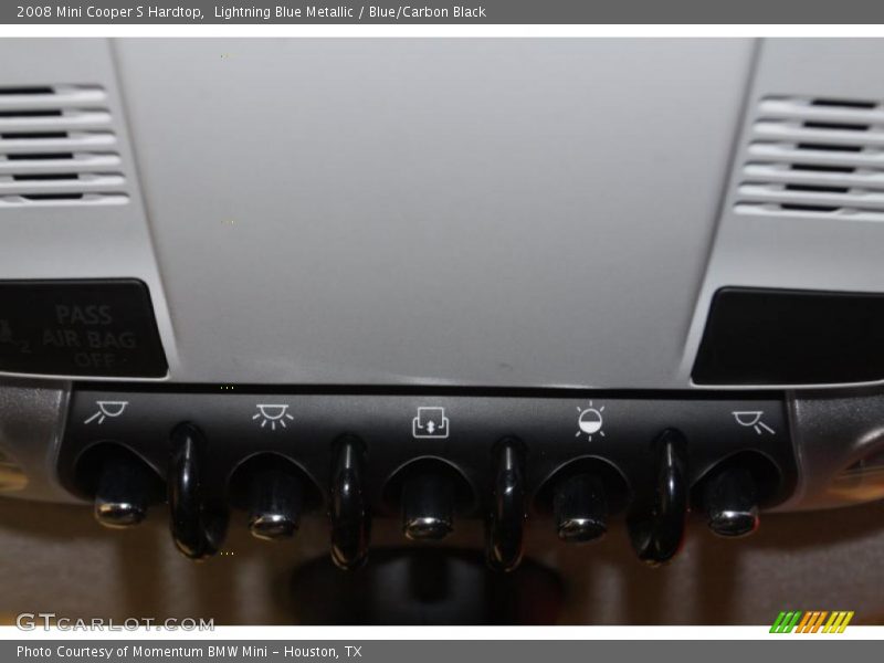 Lightning Blue Metallic / Blue/Carbon Black 2008 Mini Cooper S Hardtop