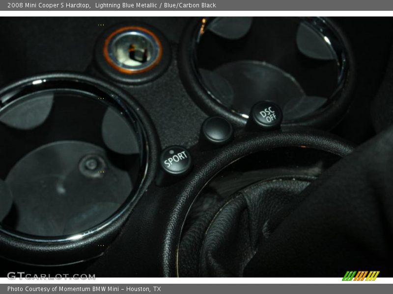 Lightning Blue Metallic / Blue/Carbon Black 2008 Mini Cooper S Hardtop