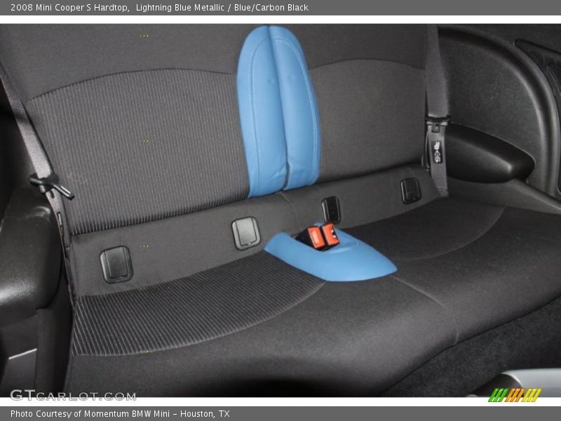Lightning Blue Metallic / Blue/Carbon Black 2008 Mini Cooper S Hardtop