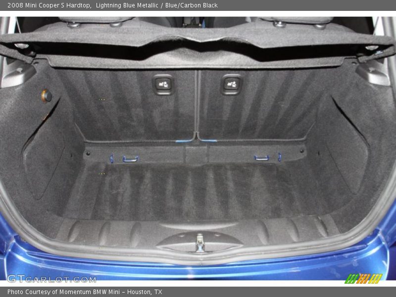Lightning Blue Metallic / Blue/Carbon Black 2008 Mini Cooper S Hardtop