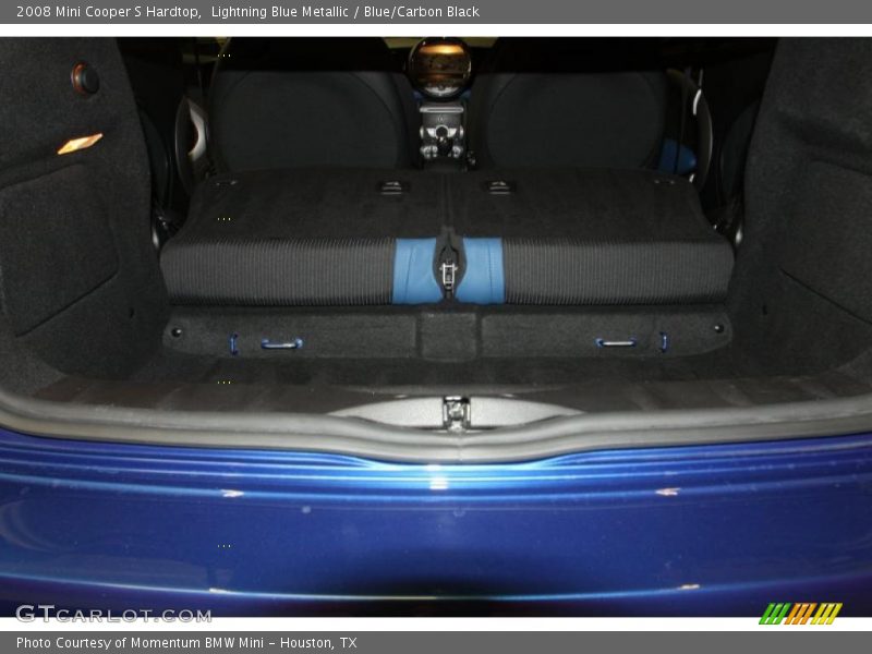 Lightning Blue Metallic / Blue/Carbon Black 2008 Mini Cooper S Hardtop