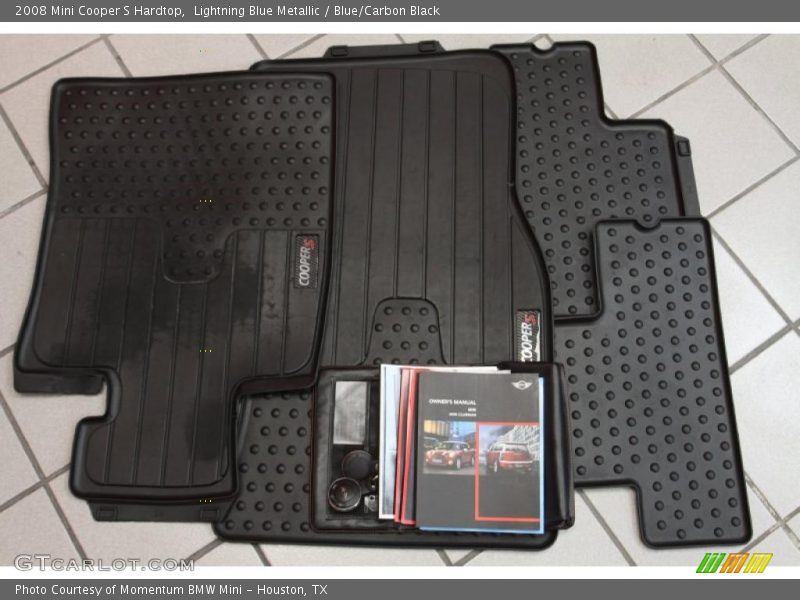 Lightning Blue Metallic / Blue/Carbon Black 2008 Mini Cooper S Hardtop