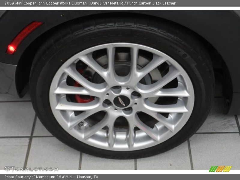 Dark Silver Metallic / Punch Carbon Black Leather 2009 Mini Cooper John Cooper Works Clubman