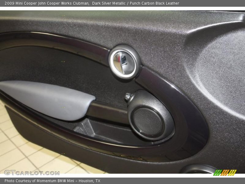 Dark Silver Metallic / Punch Carbon Black Leather 2009 Mini Cooper John Cooper Works Clubman