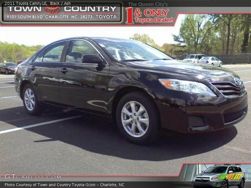 Black / Ash 2011 Toyota Camry LE