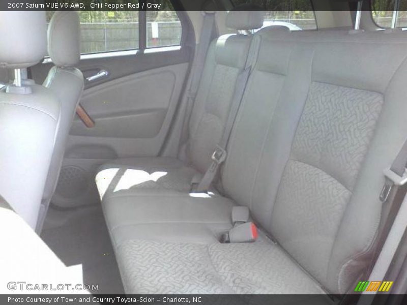 Chili Pepper Red / Gray 2007 Saturn VUE V6 AWD