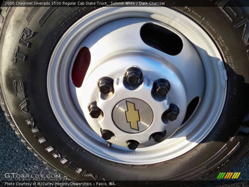 Summit White / Dark Charcoal 2006 Chevrolet Silverado 3500 Regular Cab Stake Truck
