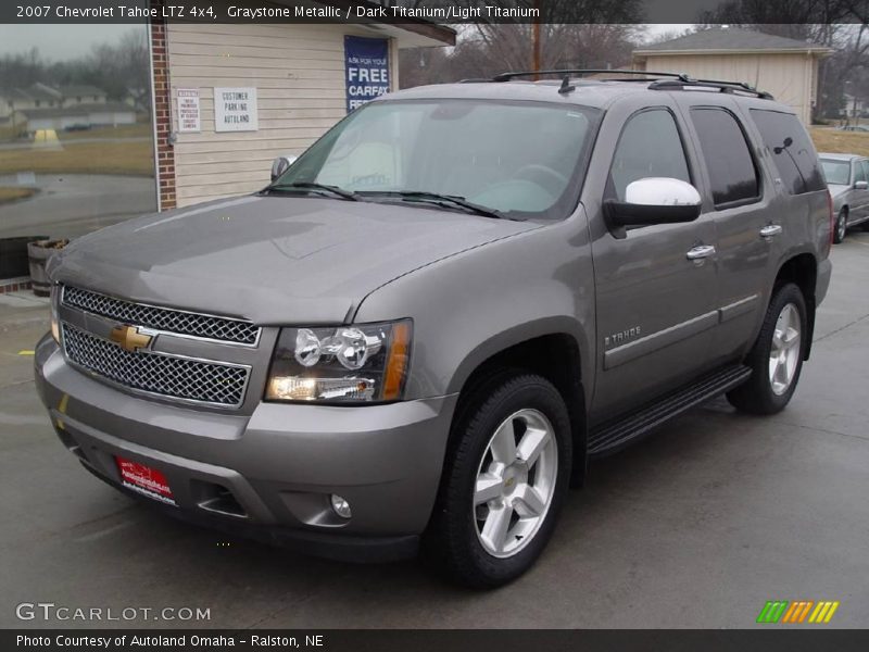 Graystone Metallic / Dark Titanium/Light Titanium 2007 Chevrolet Tahoe LTZ 4x4