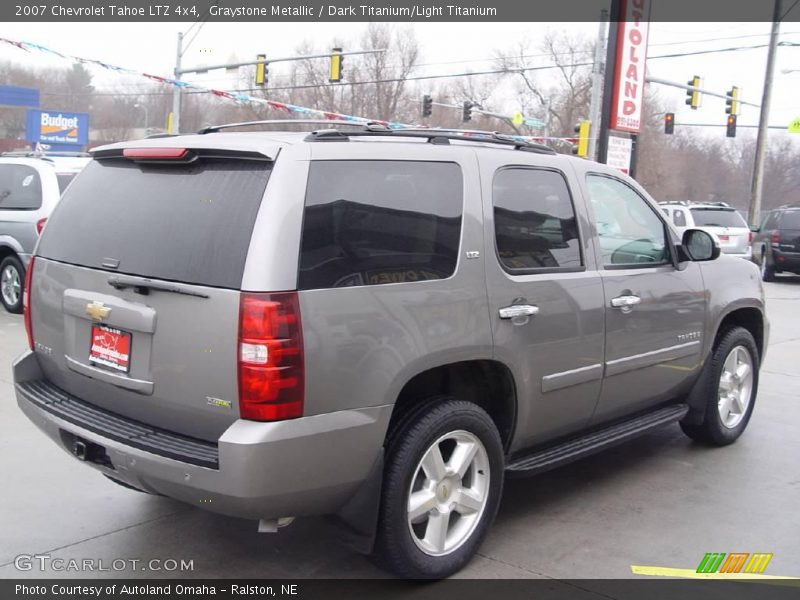 Graystone Metallic / Dark Titanium/Light Titanium 2007 Chevrolet Tahoe LTZ 4x4