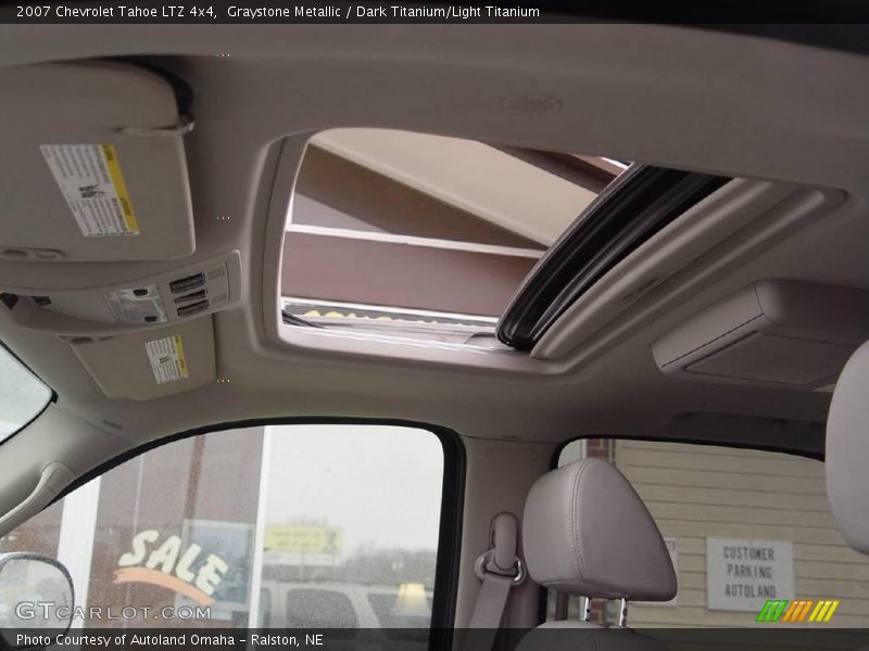 Graystone Metallic / Dark Titanium/Light Titanium 2007 Chevrolet Tahoe LTZ 4x4