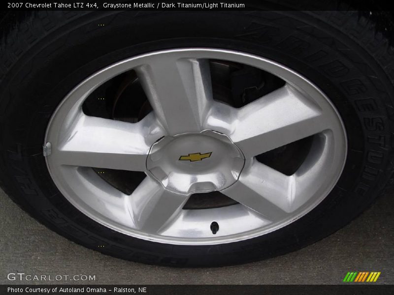 Graystone Metallic / Dark Titanium/Light Titanium 2007 Chevrolet Tahoe LTZ 4x4