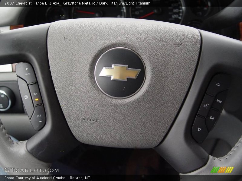 Graystone Metallic / Dark Titanium/Light Titanium 2007 Chevrolet Tahoe LTZ 4x4