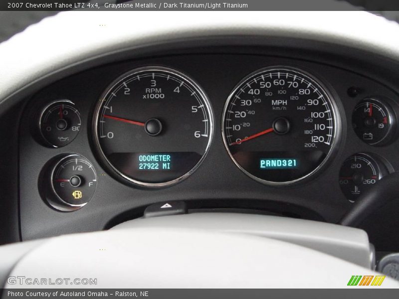Graystone Metallic / Dark Titanium/Light Titanium 2007 Chevrolet Tahoe LTZ 4x4