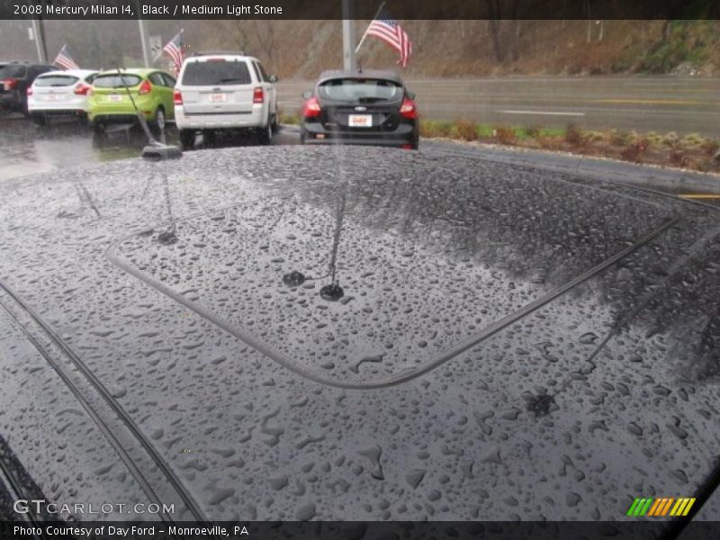 Black / Medium Light Stone 2008 Mercury Milan I4