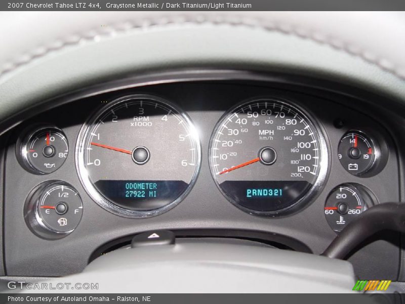 Graystone Metallic / Dark Titanium/Light Titanium 2007 Chevrolet Tahoe LTZ 4x4